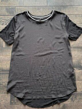 Banana Republic Mixed Media Tee